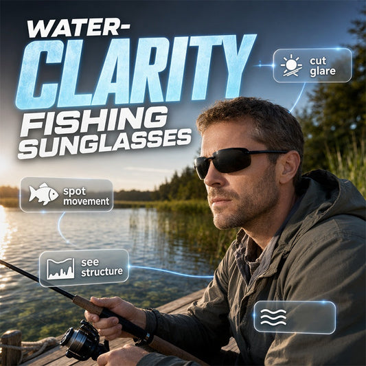 🕶️ 50% RABATT! 🎣 Ultraleichte polarisierte Angelsonnenbrille – Blendfrei & UV400 – Perfekt für Angeln, Bootfahren oder den Strand – reduziert Spiegelungen und schützt die Augen optimal 🌊☀️