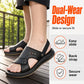 👡 50% RABATT! ✨ Herren Leder-Sandalen 2-in-1 Slip-On – Vielseitig für Outdoor & Strand – Echtes Leder, flexible Sohle & bequemer Einstieg – perfekt für heiße Tage und lässige Looks ☀️🌊