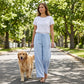 👖 50% RABATT! ⏰ Leichte Leinen-Hose – Weite Passform & entspannter Schnitt – Mit Bindegürtel & dezenten Unifarben – perfekt für warme Tage oder einen lässigen Look 🌿✨