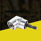 🔧 50% RABATT! 🔩 105-Grad-Winkelbohrer-Adapter-Set – Für enge Stellen & präzises Bohren – Kompatibel mit den meisten Bohrmaschinen – ideal für Möbelbau, Elektroinstallation & Heimwerkerprojekte 🛠️✨