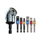 🔧 50% RABATT! 🔩 105-Grad-Winkelbohrer-Adapter-Set – Für enge Stellen & präzises Bohren – Kompatibel mit den meisten Bohrmaschinen – ideal für Möbelbau, Elektroinstallation & Heimwerkerprojekte 🛠️✨