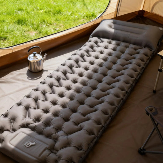 🛏️ 50% RABATT! 💨 Leichte tragbare Luftmatratze – Einfaches Aufblasen & rutschfeste Unterseite – Ideal für Camping, Gäste oder Reisen – kompakt und bequem ⛺✨