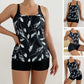👙 50% RABATT! 🌊 Zweiteiliges Damen-Tankini-Set mit Print – Figurumschmeichelnd & schnell trocknend – Perfekt für Strand, Pool oder heiße Sommertage – bequemer Badespaß mit Stil ☀️✨