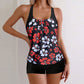 👙 50% RABATT! 🌊 Zweiteiliges Damen-Tankini-Set mit Print – Figurumschmeichelnd & schnell trocknend – Perfekt für Strand, Pool oder heiße Sommertage – bequemer Badespaß mit Stil ☀️✨