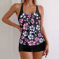 👙 50% RABATT! 🌊 Zweiteiliges Damen-Tankini-Set mit Print – Figurumschmeichelnd & schnell trocknend – Perfekt für Strand, Pool oder heiße Sommertage – bequemer Badespaß mit Stil ☀️✨