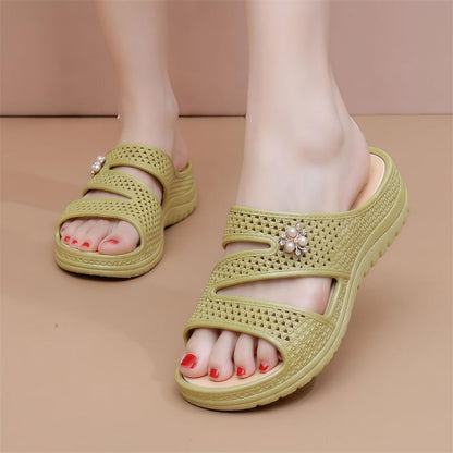 👡 50% RABATT! ⏰ Damen-Slip-On-Sandalen mit weicher Sohle – Leicht, bequem & flexibel – Perfekt für Strand, Alltag oder entspannte Sommertage – einfaches An- und Ausziehen ☀️✨