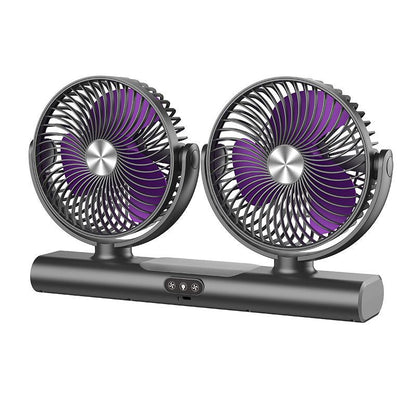 🌀 50% RABATT! 🔥 Doppelkopf-Oszillationsdeckenventilator – Weitwinkel-Stilles Kühlen – Ideal für große Räume – sorgt für gleichmäßige Luftzirkulation und angenehme Frische 🌬️✨🏠
