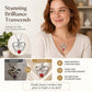 💫 50% RABATT! 🔥 Unendlichkeit Herz Kreuz Halskette mit Flügelanhänger – Elegant & symbolisch – Perfekt als Geschenk für besondere Momente – zart & bedeutungsvoll ❤️🕊️✨