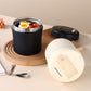 🍱 50% RABATT! 🔥 Vakuum-Thermobehälter mit Faltlöffel – Warme Mahlzeiten unterwegs – Ideal für Büro, Reisen oder Camping – langlebig & praktisch ✨🥣🌿
