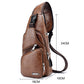 🎒 50% RABATT! 🎁 Multifunktionale Brusttasche aus hochwertigem Leder – Kompakt & praktisch – Ideal für Reisen, Alltag oder als stilvolles Accessoire – sicherer & bequemer Sitz 🧳✨🛡️