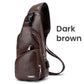 🎒 50% RABATT! 🎁 Multifunktionale Brusttasche aus hochwertigem Leder – Kompakt & praktisch – Ideal für Reisen, Alltag oder als stilvolles Accessoire – sicherer & bequemer Sitz 🧳✨🛡️