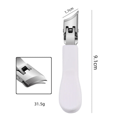 💅 50% RABATT! ✨ Nagelknipser mit breiter Öffnung & Anti-Spritz-Schutz – Präziser Schnitt, rutschfest & sicher – Ideal für einfache & saubere Nagelpflege zu Hause 🏠