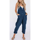 👗 50% RABATT! 🌸 Damen lässiger ärmelloser Jumpsuit mit Taschen – Leicht, bequem & vielseitig – Perfekt für warme Tage, Freizeit oder Reisen – praktisch & stylisch ☀️✨👜
