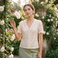 👚 50% RABATT! 🌸 Damen V-Ausschnitt Kurzarm Spitzenoberteil – Zarte Spitze & lockere Passform – Mühelos feminin – perfekt für warme Tage oder einen romantischen Look ✨🌿💖