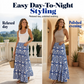👗 50% RABATT! 🌊 Damen fließender Maxi-Rock – Auffälliger Resort-Print – 36K+ verkauft – ideal für Strand, Urlaub oder warme Tage – leicht & feminin 🌸☀️✨
