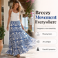 👗 50% RABATT! 🌊 Damen fließender Maxi-Rock – Auffälliger Resort-Print – 36K+ verkauft – ideal für Strand, Urlaub oder warme Tage – leicht & feminin 🌸☀️✨