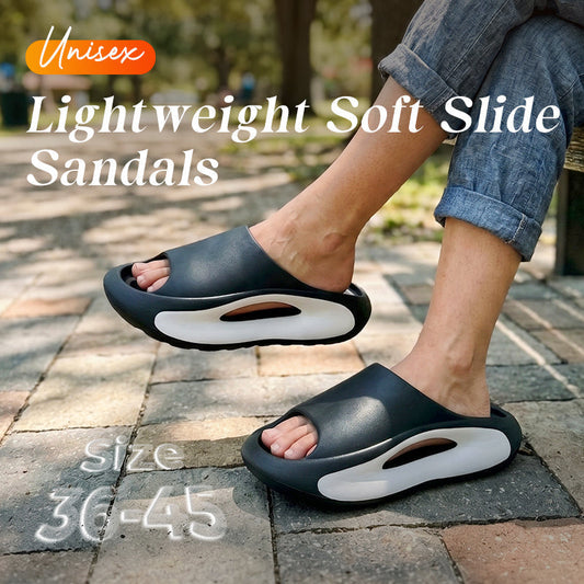 🩴 50% RABATT! ☀️ Unisex Leichte Weiche Slide-Sandalen – Bequem, rutschfest & vielseitig – Ideal für Strand, Freizeit & den ganzen Tag 🌊