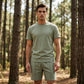 👕 60% RABATT! ☀️ Herren lässiges T-Shirt & Shorts Set – Leicht & atmungsaktiv – Ideal für Sommer, Freizeit oder Sport – bequemer 2-in-1 Look 🩳✨🌿
