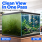 🐠 50% RABATT! 🧲 Magnetischer Aquarium Scheibenreiniger – Doppelseitig, algenentfernend & wasserdicht – Saubere Glasscheiben ohne Händenasswerden 💧