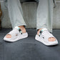 👟 50% RABATT! ☀️ Herren EVA 2-in-1 Sandalen – Atmungsaktiv, Massage-Fußbett & rutschfeste Sohle – Verstellbarer Riemen für Komfort & Komfort 🩴