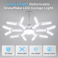 ❄️ 50% RABATT! 💡 Verformbare Schneeflocken-LED-Garagenleuchte – Biegsam, hell & energiesparend – Perfekt für Garage, Werkstatt & Keller 🔧