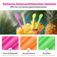 🥄 50% RABATT! 🧋 2-in-1 Löffel-Trinkhalme – Esslöffel & Trinkhalm in einem, BPA-frei & wiederverwendbar – Perfekt für unterwegs, Picknick & Kinder 🍹