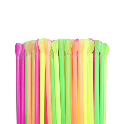 🥄 50% RABATT! 🧋 2-in-1 Löffel-Trinkhalme – Esslöffel & Trinkhalm in einem, BPA-frei & wiederverwendbar – Perfekt für unterwegs, Picknick & Kinder 🍹