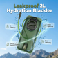 💦 50% RABATT! 🏕️ 2L Trinkblase mit Schnellverschluss-Schlauch – BPA-frei, auslaufsicher & einfacher Zugang – Perfekt für Wandern, Radfahren & Outdoor-Abenteuer 🚵‍♂️