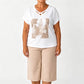 👕 50% RABATT! ✨ 2-teiliges Set mit V-Ausschnitt-Shirt & Cropped-Hose – Bequem, atmungsaktiv & vielseitig kombinierbar – Perfekt für Alltag, Yoga & Freizeit 🌿