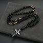 ✝️ 50% RABATT! 🔥 Herren-Halskette mit Kreuzanhänger – Edles Design, hochwertiges Material & langlebig – Perfektes Accessoire für jeden Tag & besondere Anlässe ⚡