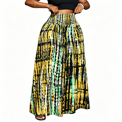 👖 50% RABATT! ✨ Lässige Hose mit Streifen-Tie-Dye-Muster – Weiter Schnitt, leicht & vielseitig – Perfekt für Alltag, Freizeit & Sommerlook ☀️