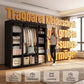 👔 50% RABATT! 🏠 Kleiderschrank aus Vliesstoff – Einfache Montage, leicht & vielseitig – Perfekt für zusätzlichen Stauraum in jedem Raum ✨