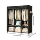 👔 50% RABATT! 🏠 Kleiderschrank aus Vliesstoff – Einfache Montage, leicht & vielseitig – Perfekt für zusätzlichen Stauraum in jedem Raum ✨