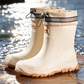 👢 50% RABATT! 🌧️ Unisex Halbschaft Wasserdichte Regenstiefel – 100% wasserdicht, rutschfeste Sohle & bequemer Halt – Perfekt für Regentage & Outdoor-Aktivitäten ☂️
