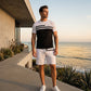 👕 50% RABATT! 🩳 2-teiliges Freizeit-Set für Herren – Kurzarm-T-Shirt & Shorts mit Kordelzug – Atmungsaktiv & bequem für jeden Tag ☀️