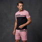 👕 50% RABATT! 🩳 2-teiliges Freizeit-Set für Herren – Kurzarm-T-Shirt & Shorts mit Kordelzug – Atmungsaktiv & bequem für jeden Tag ☀️
