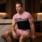 👕 50% RABATT! 🩳 2-teiliges Freizeit-Set für Herren – Kurzarm-T-Shirt & Shorts mit Kordelzug – Atmungsaktiv & bequem für jeden Tag ☀️