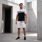 👕 50% RABATT! 🩳 2-teiliges Freizeit-Set für Herren – Kurzarm-T-Shirt & Shorts mit Kordelzug – Atmungsaktiv & bequem für jeden Tag ☀️
