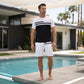 👕 50% RABATT! 🩳 2-teiliges Freizeit-Set für Herren – Kurzarm-T-Shirt & Shorts mit Kordelzug – Atmungsaktiv & bequem für jeden Tag ☀️