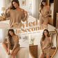 👗 50% RABATT! 🌿 Damen Off-Shoulder Strickpullover & Shorts Set – Weich, luftig & vielseitig – Perfekt für Sommer, Freizeit & Zuhause ✨
