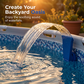 💦 50% RABATT! 🏊 Direktmontage-Poolbrunnenhalterung – Einfache Montage, stabiler Stand & verstellbarer Wasserstrahl – Ideal für Pools, Teiche & Wasserspiele ☀️