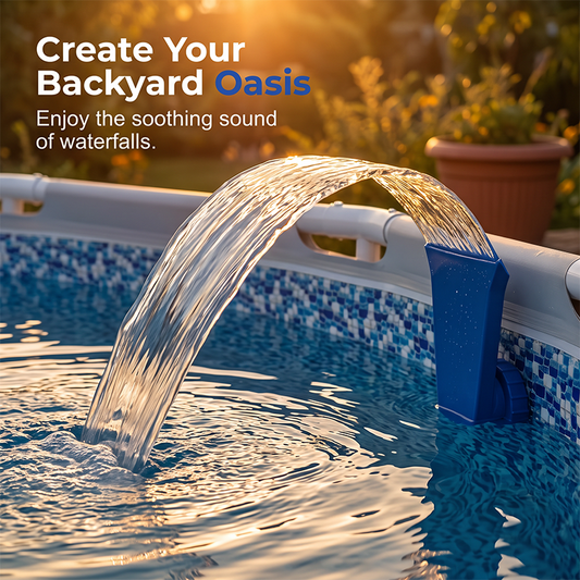 💦 50% RABATT! 🏊 Direktmontage-Poolbrunnenhalterung – Einfache Montage, stabiler Stand & verstellbarer Wasserstrahl – Ideal für Pools, Teiche & Wasserspiele ☀️