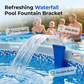 💦 50% RABATT! 🏊 Direktmontage-Poolbrunnenhalterung – Einfache Montage, stabiler Stand & verstellbarer Wasserstrahl – Ideal für Pools, Teiche & Wasserspiele ☀️