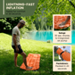 🌞 50% RABATT! 💤 Luxus Ultraleichtes Schlafpad mit Fußpumpe – 7,5 cm dick, koppelbar & wasserdicht – Perfekt für Camping, Wandern & Strand – Kompakt & bequem 🏕️