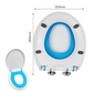 🚽 60% RABATT! 👶 2-in-1-Toilettensitz für Erwachsene & Kinder – Klappbar, rutschfest & einfache Montage – Perfekt für Familien mit Kleinkindern 🧸