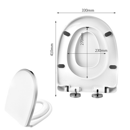 🚽 60% RABATT! 👶 2-in-1-Toilettensitz für Erwachsene & Kinder – Klappbar, rutschfest & einfache Montage – Perfekt für Familien mit Kleinkindern 🧸