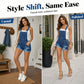 🌸 50% RABATT! 👖 Damen Denim-Kurz-Latzhose – Bequem, lässig & schnell angezogen – Perfekt für sonnige Tage & Ausflüge ☀️