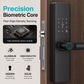 🔑 50% RABATT! 🚪 Intelligentes Türschloss mit Fingerabdruck & Code – Einfache Montage, bohrfrei & sicher – Ideal für Mietwohnungen, Hotels & Apartments 🔐