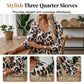 🐆 50% RABATT! 👔 Schicke Leopardenmuster-Bluse für den Arbeitsweg – Eleganter Print, leichter Stoff & vielseitig kombinierbar – Ideal für Büro & Business-Look 💼