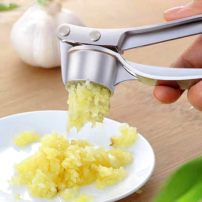 🧄 50% RABATT! 🔪 Manueller Knoblauch- & Ingwerzerkleinerer aus Edelstahl – Schnell, mühelos & einfach zu reinigen – Ideal für die tägliche Küchenarbeit 🍳